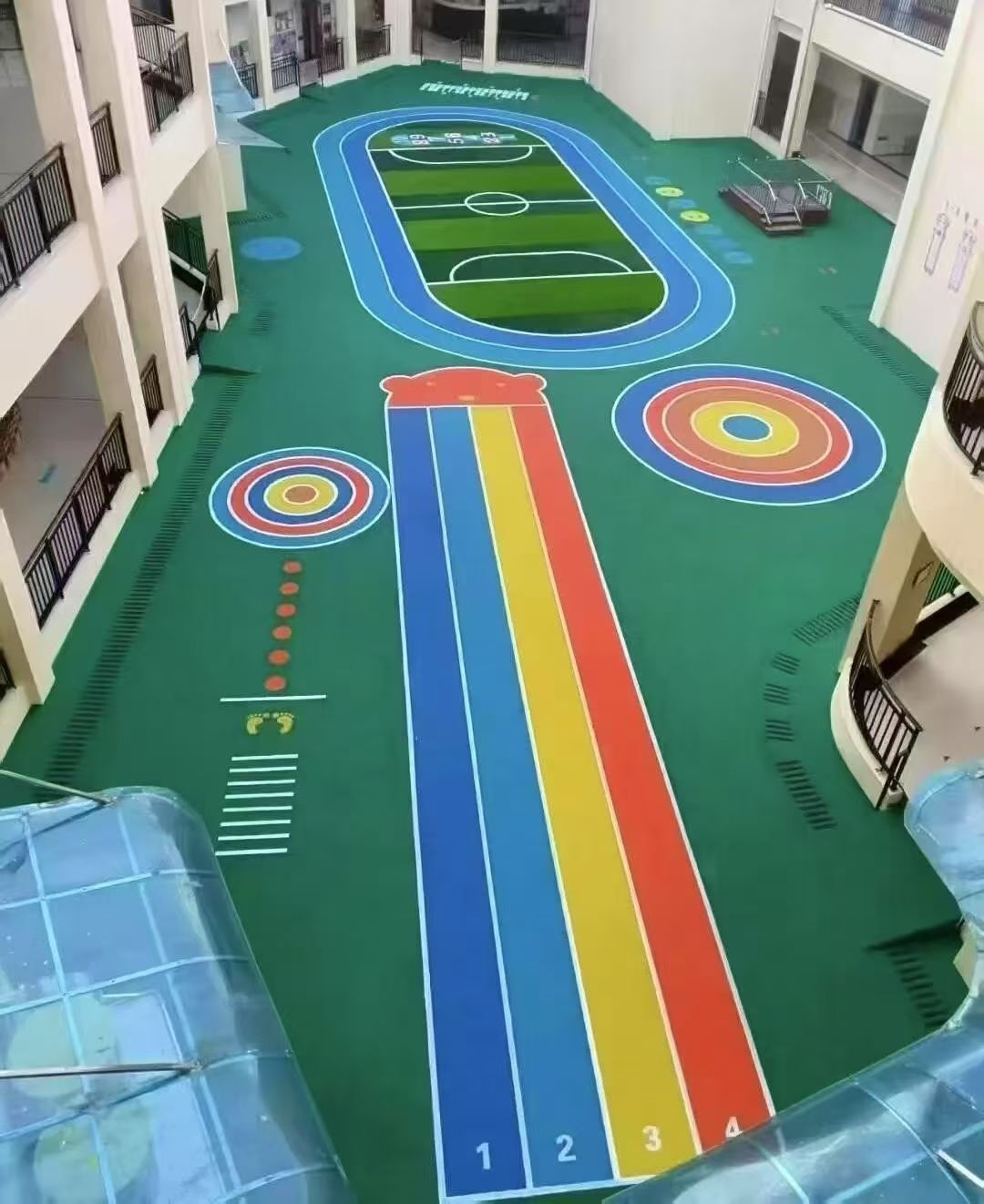 大连市幼儿园塑胶跑道渗水跑道 - 哪里好